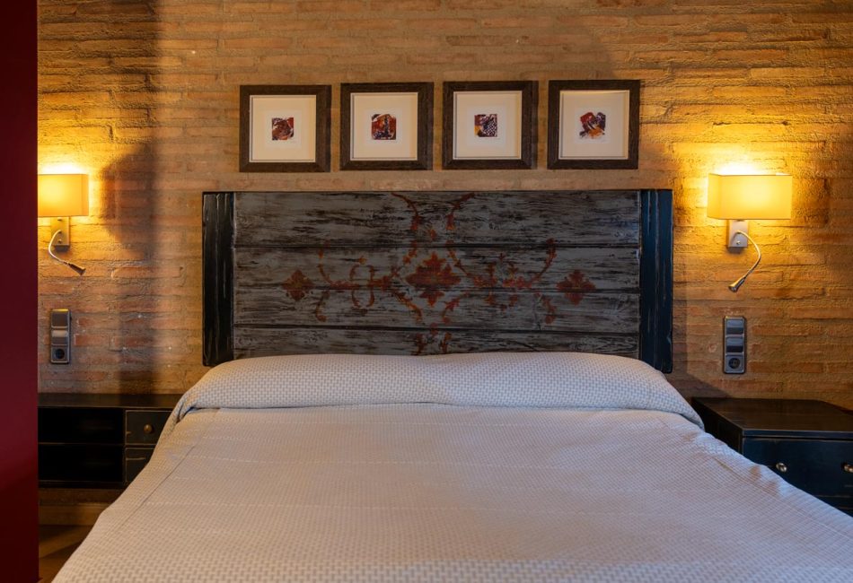 habitacion de hotel para descubrir alquezar