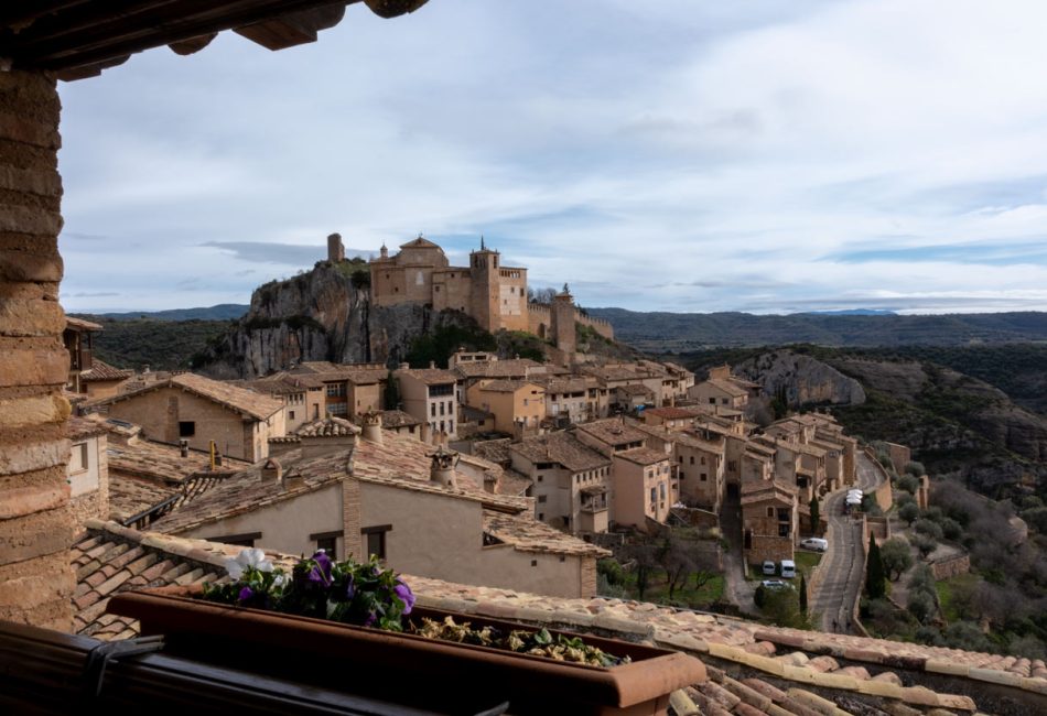 terraza hotel alquezar