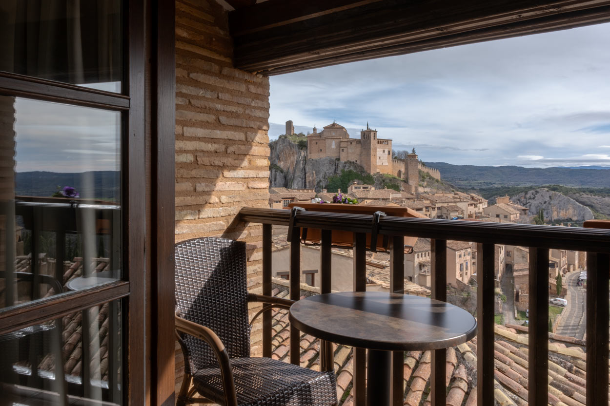 hotel con vistas en alquezar